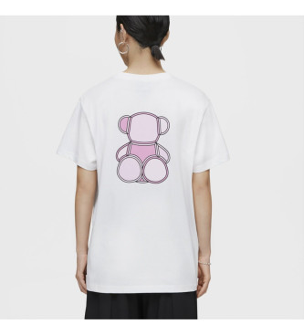 TOUS Bear Faceted T-shirt M white, pink