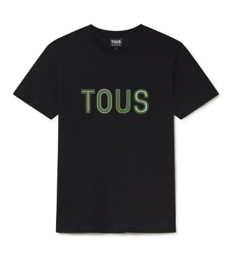 Tous Bear Faceted T-shirt M zwart, groen