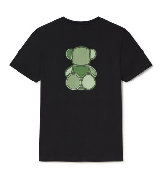 Tous Camiseta Bear Faceted M negro, verde