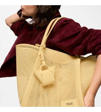 TOUS Tulip Mesh prenosna posteljica rumena