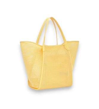 TOUS Tulip Mesh prenosna posteljica rumena