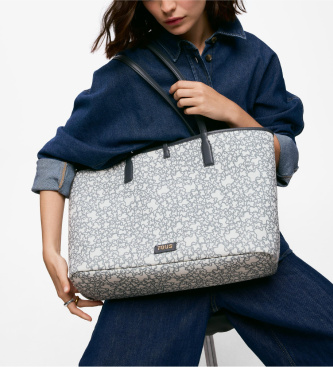 TOUS L. K Mini sac nacelle à double sens gris