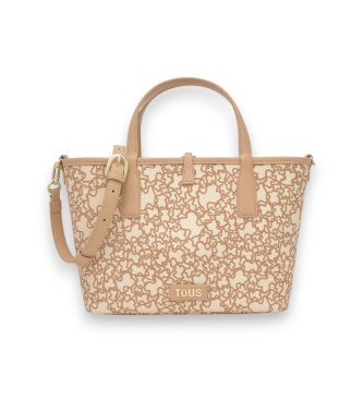 TOUS M. K Mini sac nacelle beige à double sens beige