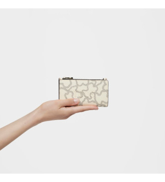 TOUS Carteira Flat Kaos Icon bege