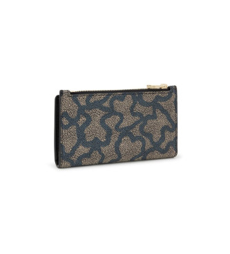 TOUS Carteira Flat Kaos Icon preta 