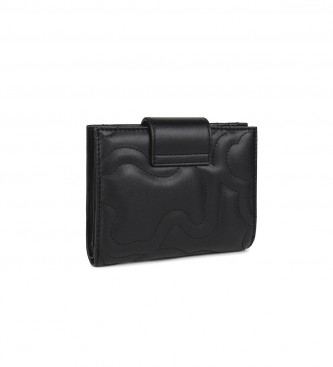 Tous Kaos wallet black -12x14x3cm
