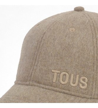 TOUS Casquette beige brode