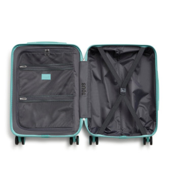 TOUS Valise de voyage turquoise   