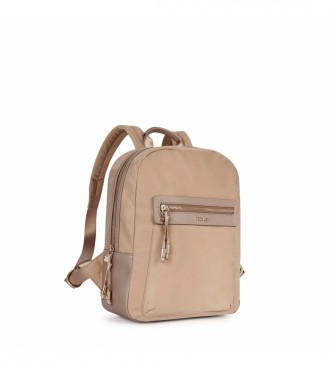 Tous Taupe Brunock Chain Backpack - 3x26x9,5 cm