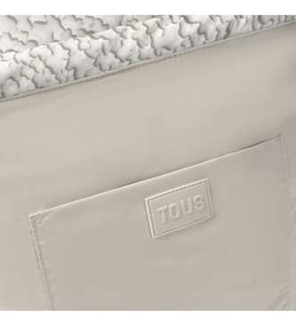 TOUS Rucksack M. Kaos Mini Puffy Soft White