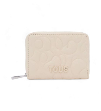 TOUS Bolsa Greta em pele bege