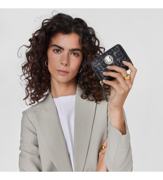 TOUS Monedero de piel M. Sherton Negro 