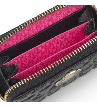 TOUS Monedero de piel M. Sherton Negro 