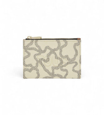 TOUS Kaos Icon beige coin purse-card holder