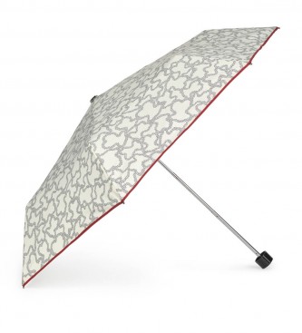 Tous Guarda-chuva dobrável Kaos Icon Folding Umbrella bege