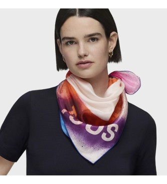 TOUS Tulip Stencil mutlicolor scarf