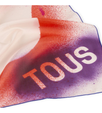 TOUS Tulip Stencil mutlicolor scarf