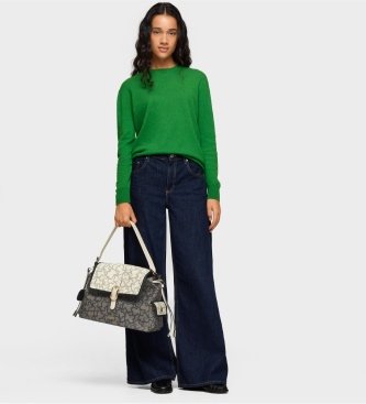 TOUS Borsa shopper nera Kaos Icon