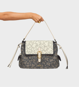 TOUS Borsa shopper nera Kaos Icon