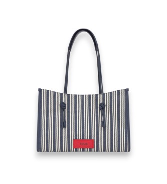 TOUS Borsa shopper XL Vacanze estive JCQ blu