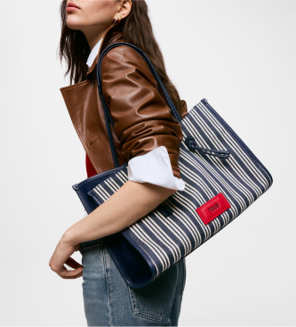 TOUS Borsa shopper XL Vacanze estive JCQ blu