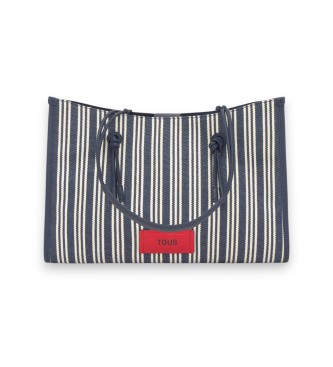 TOUS Borsa shopper XL Vacanze estive JCQ blu