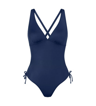 Triumph Summer Mix & Match swimming costume navy
