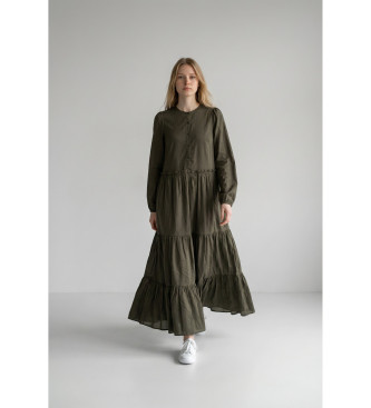 Twinset Gr�nes R�schenkleid