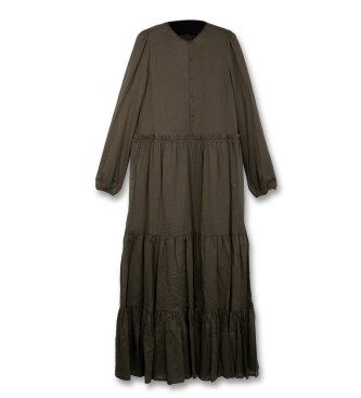 Twinset Gr�nes R�schenkleid