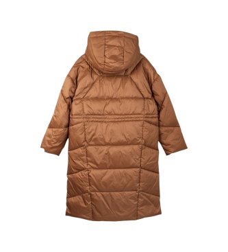 Twinset Casaco com Capuz marrom