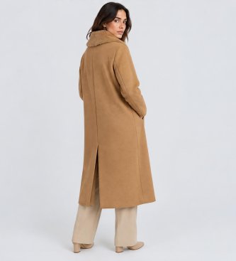 Twinset Casaco Spalmati castanho