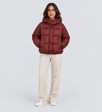 Twinset Casaco Staccabile grená