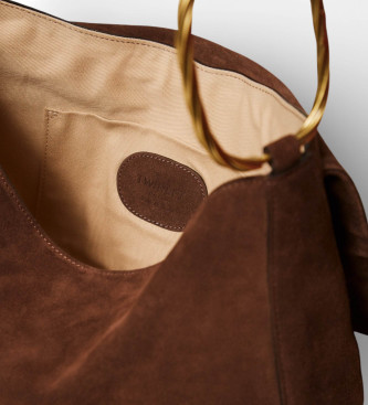 Twinset Velika rjava torba Liliane