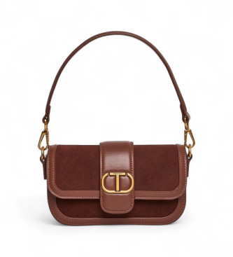 Twinset Brun ldertaske