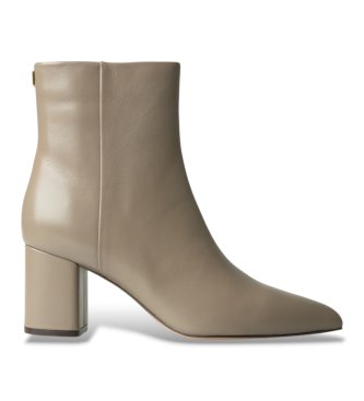 Twinset Stivaletti in pelle beige