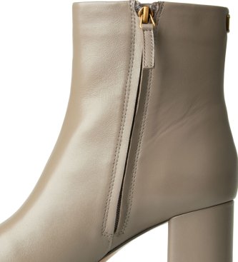 Twinset Stivaletti in pelle beige