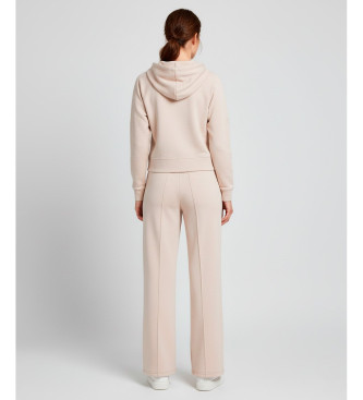 Twinset Tuta con logo beige