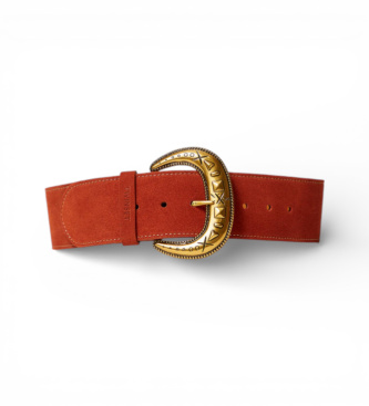 Twinset Brauner Wildlederg�rtel