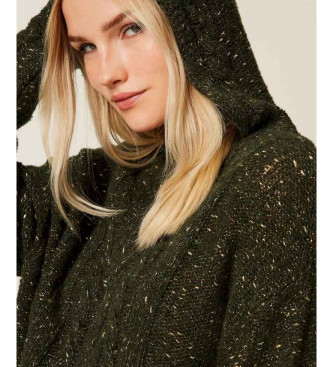 Twinset Wool blend jumper with green lurex