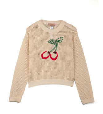 Twinset Camisola bege Ricamata