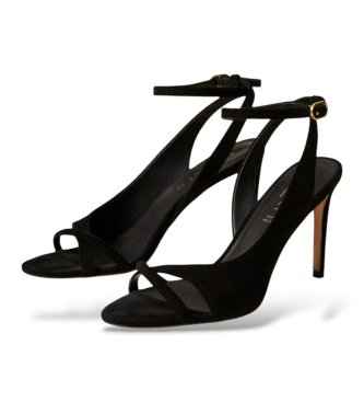 Twinset Sandalias de ante negro