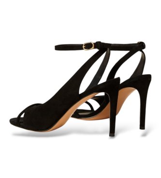 Twinset Sandalias de ante negro