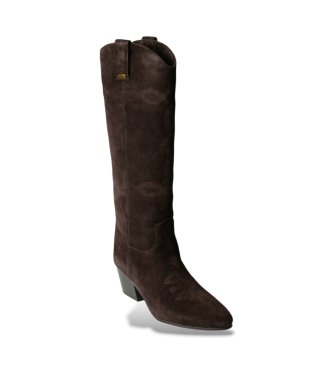 Twinset Stivale Tex T.M. In Camoscio