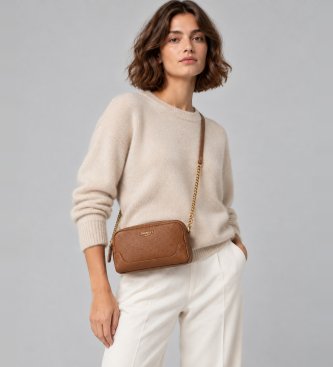 Twinset Borsa Tracolla Camera marrone