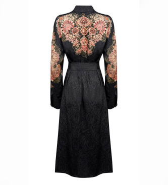 Twinset Jacquard-kjole sort