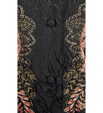 Twinset Jacquard-kjole sort