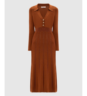 Twinset Brown long dress