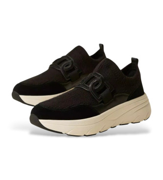 Twinset Oval T fabric running shoes black