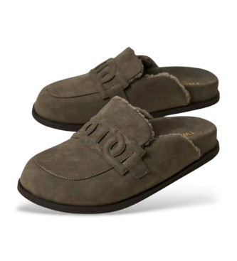 Twinset Sbot grey clogs 