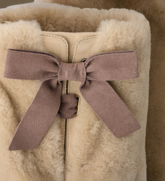 UGG Botas Altas de Piel Après City beige